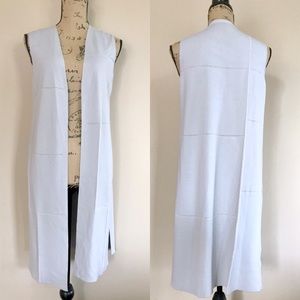 {Lafayette 148 NY} sleeveless knit cardigan